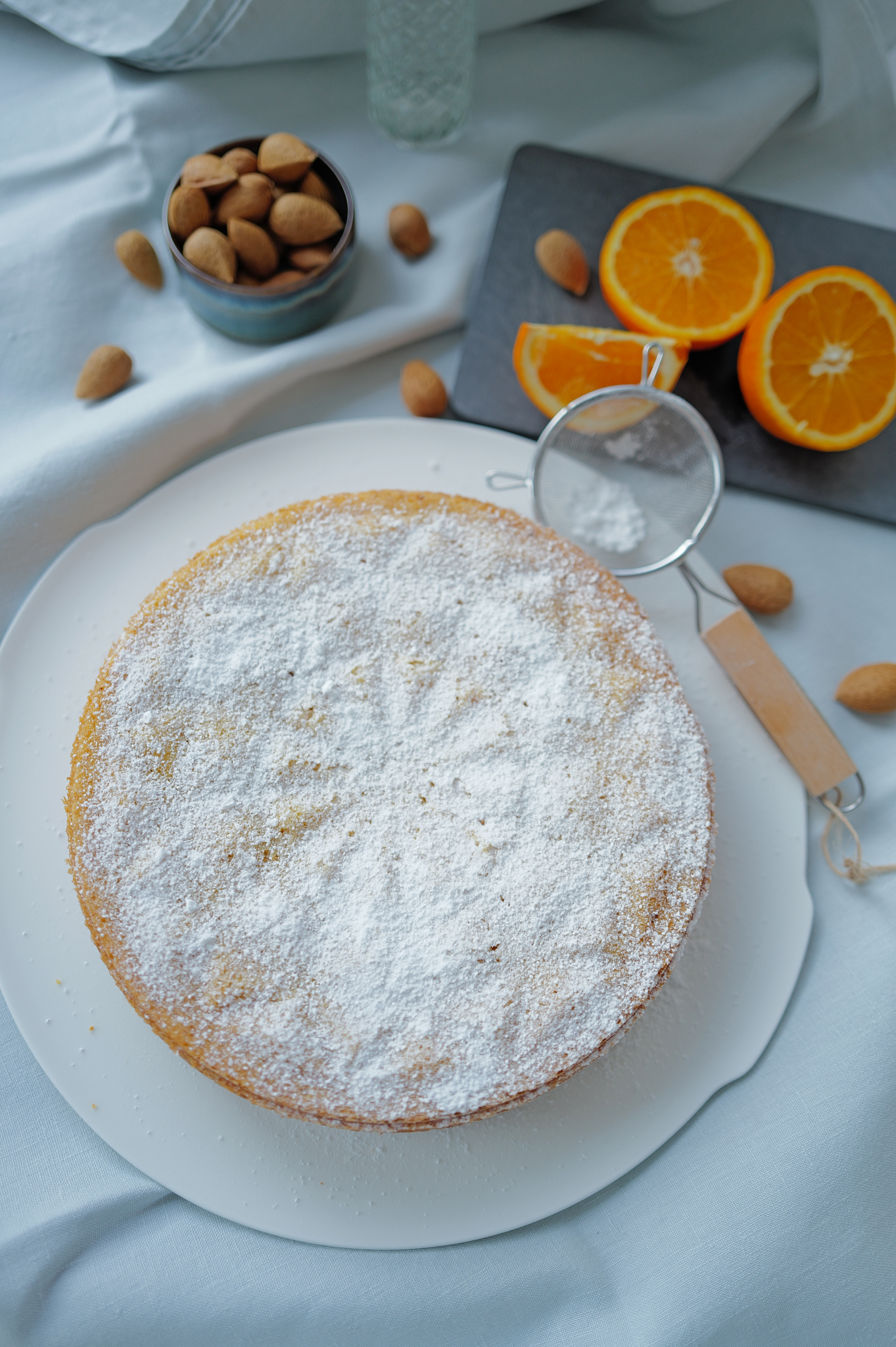 Sizilianischer Orangenkuchen - Pan d'arancio